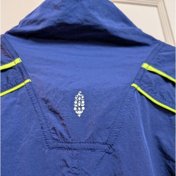 NWOT FP Movement Women's Varsity Blues Jacket Size Medium Free People Sapphire - Picture 7 of 7